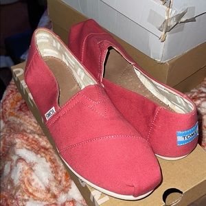 toms classic faded rose canvas
